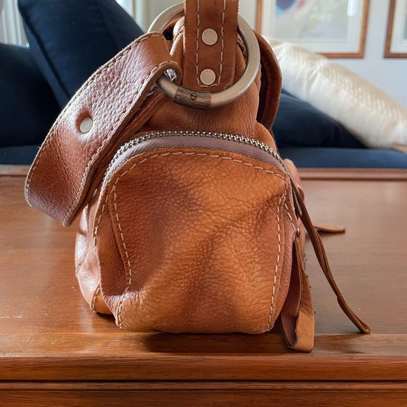 Ruehl No.925 Vintage Tan Leather Shoulder Bag - Picture 2 of 9